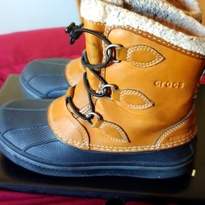 Crocs Kids Allcast II Brown